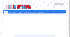 Desktop Screenshot of elmayorista.com
